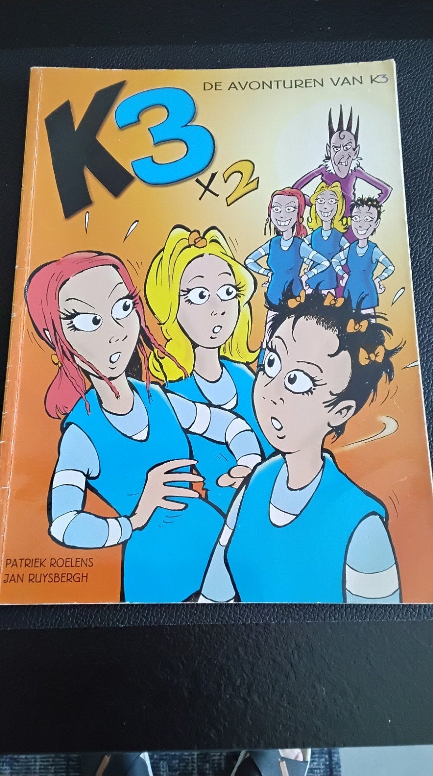 K3 Stripboeken - De Stripavonturen van K3, Gelezen, Ophalen of Verzenden, Patriek Roelens, Luc De Maeyer, Jan Ruysbergh, Meerdere stripboeken