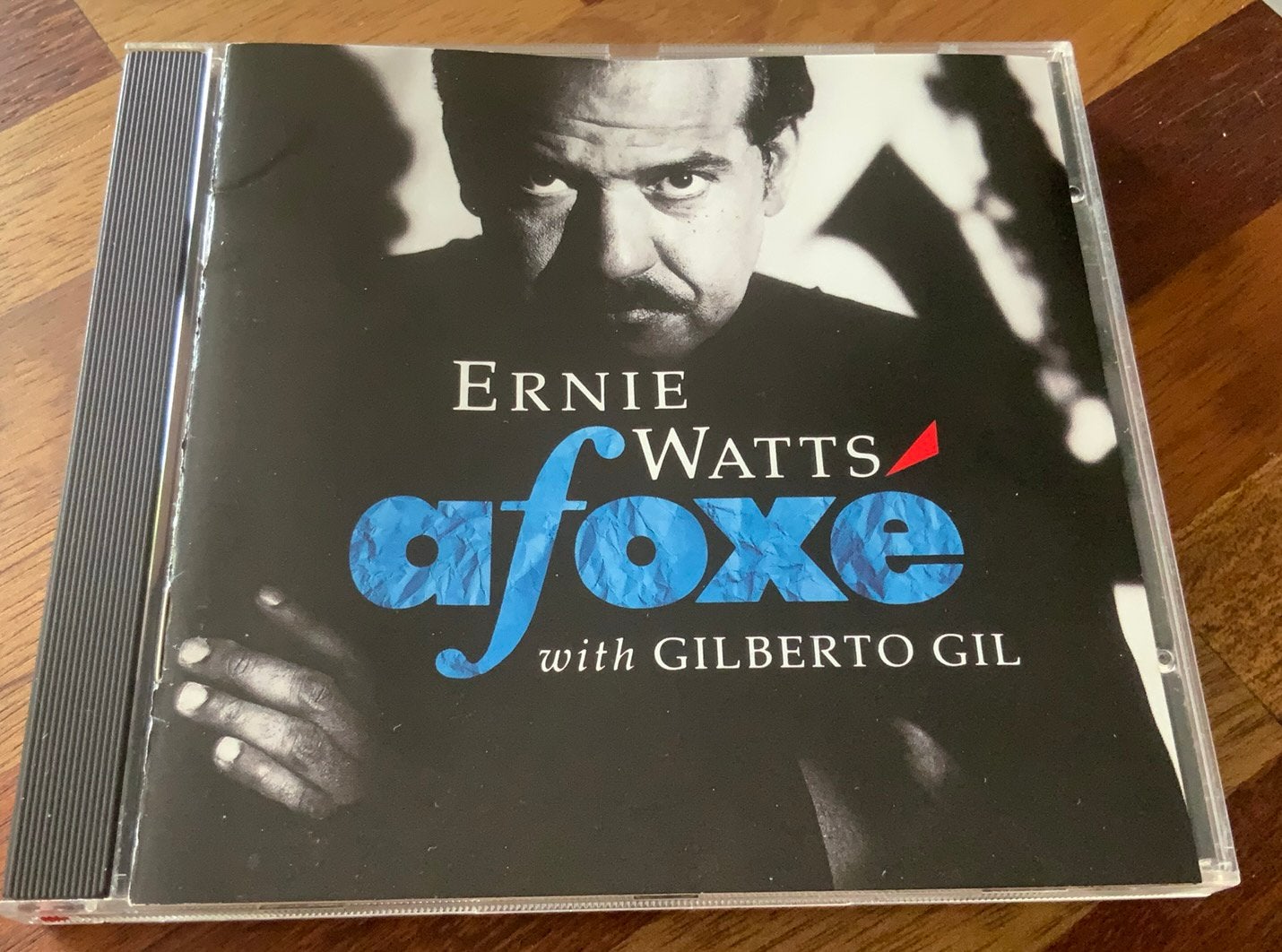 CD ERNIE WATTS WITH GILBERTO GIL AFOXÉ 1991 CTI CANADA, Gebruikt, Verzenden, Jazz, Inclusief doosje