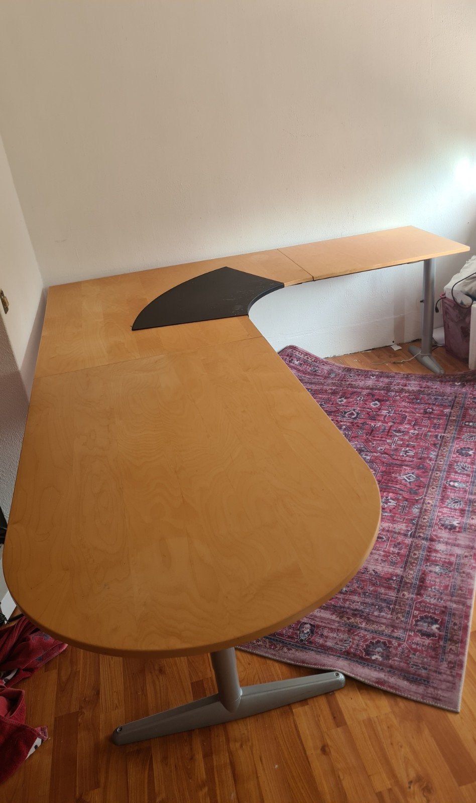 Stevig groot hoekbureau, Ophalen, Gebruikt