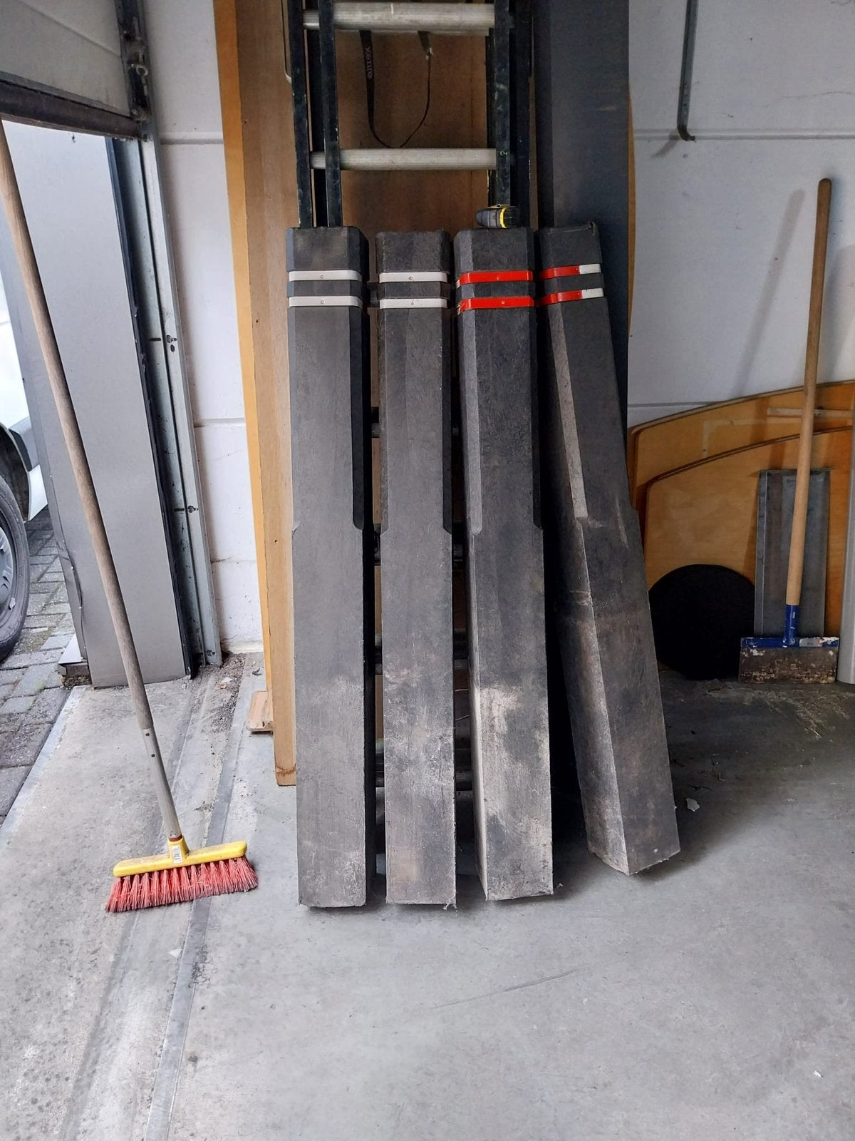 Diamantkoppalen, Ophalen, Zo goed als nieuw, Minder dan 180 cm, Palen