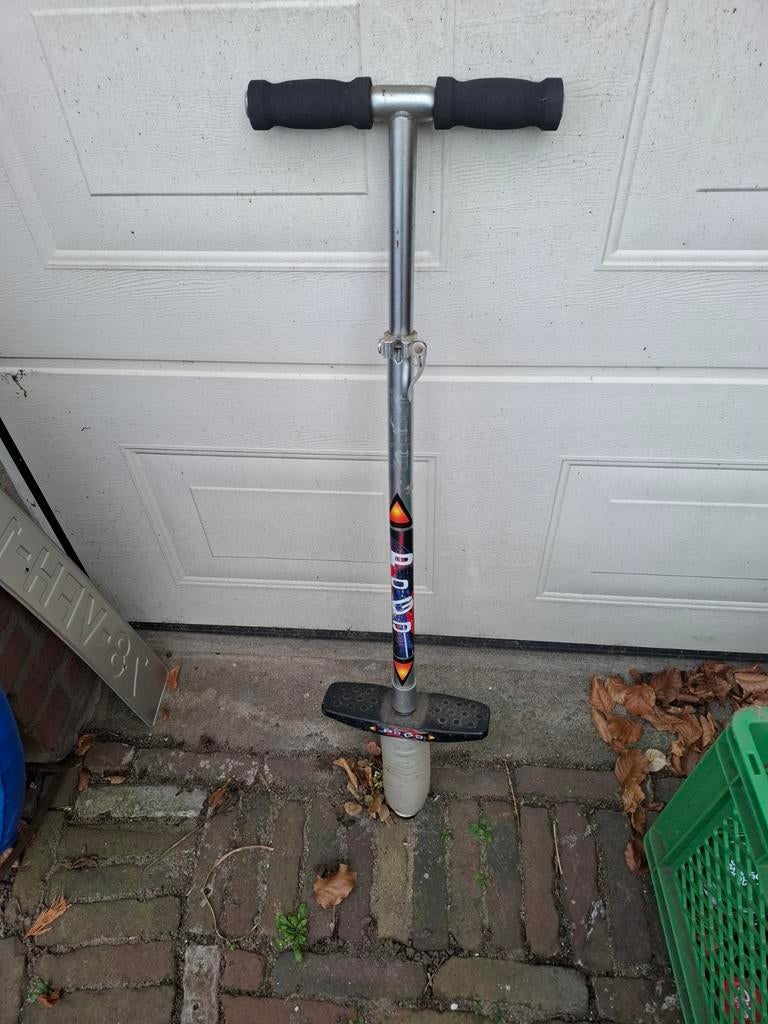 Pogo stick, Ophalen, Gebruikt