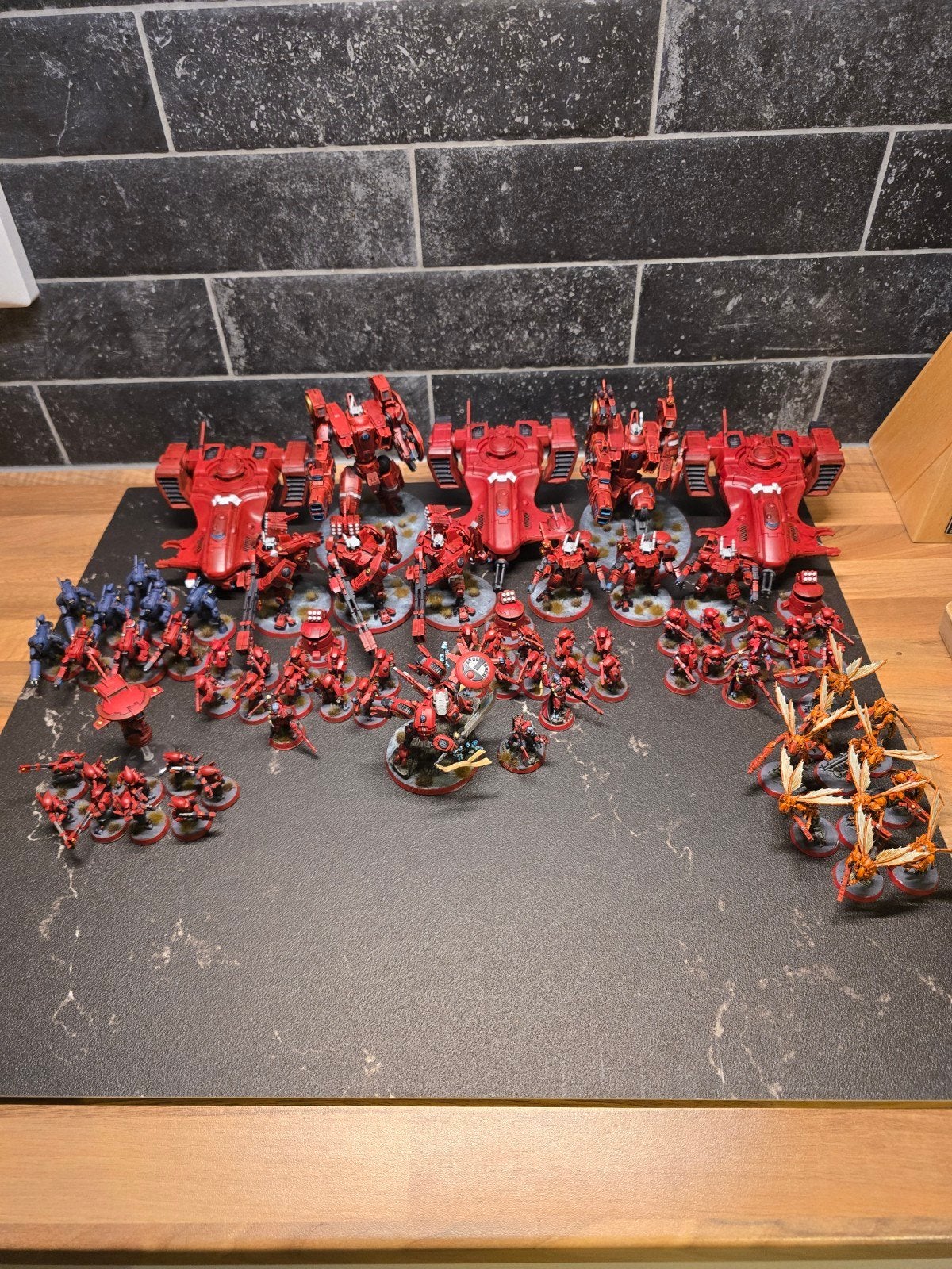 Warhammer 40K T'au Leger - Volledig Geschilderd & NIB, Hobby en Vrije tijd, Ophalen, Gebruikt, Figuurtje(s), Warhammer 40000