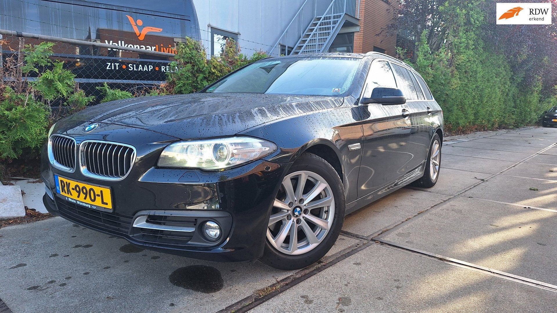 BMW 5-serie Touring 520d Executive, Auto's, Zwart, 184 pk, Geïmporteerd, 5-Serie