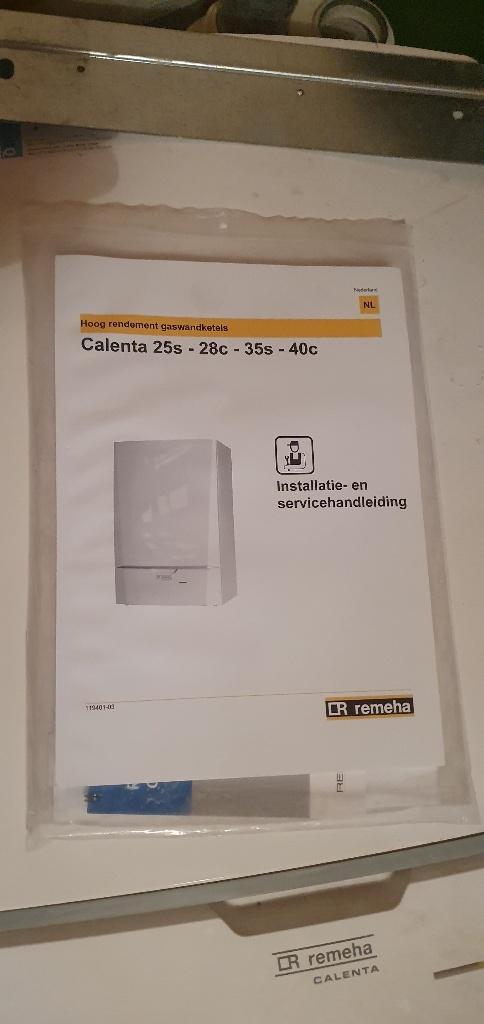 CV ketel Remeha, Ophalen, 30 tot 80 cm, Gebruikt, Cv-ketel of Combi-ketel