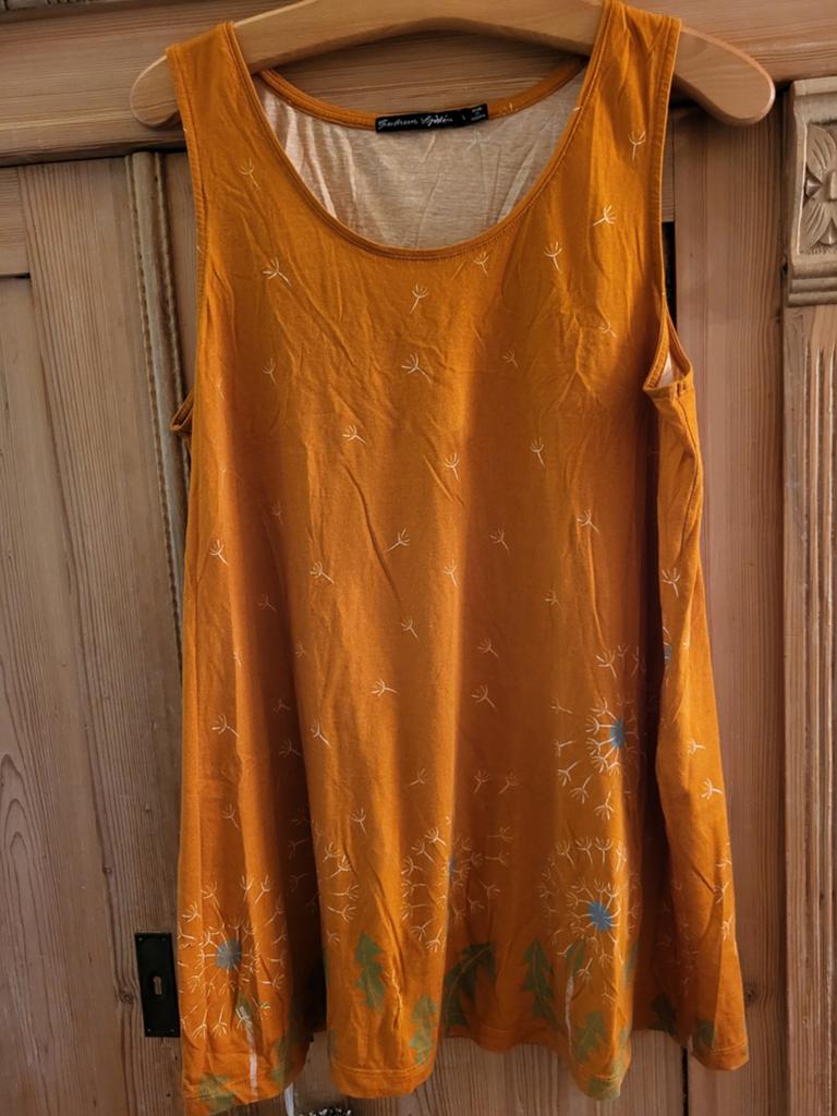 Gudrun Sjoden top maat L, Verzenden, Maat 42/44 (L), Geel
