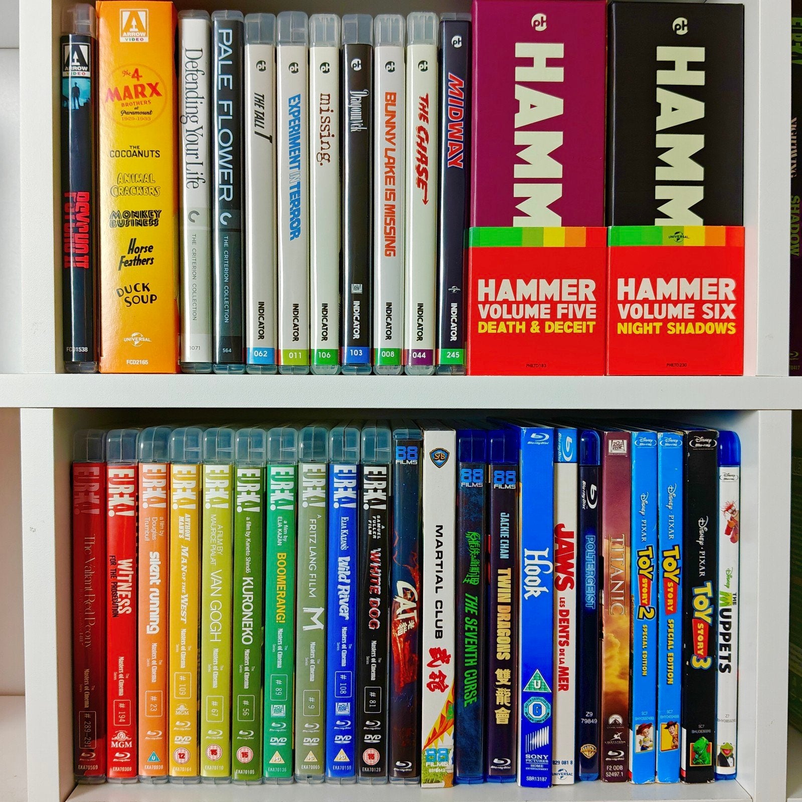 Blu Rays Arrow Video, Eureka, Indicator, Criterion, 88 Films, Cd's en Dvd's, Verzenden, Overige genres, Nederlands, Blu-ray