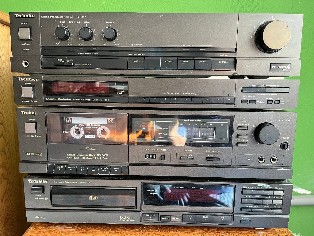 Technics HiFi Stereo Set + boekjes!, Gebruikt, Tuner of Radio, ., Technics