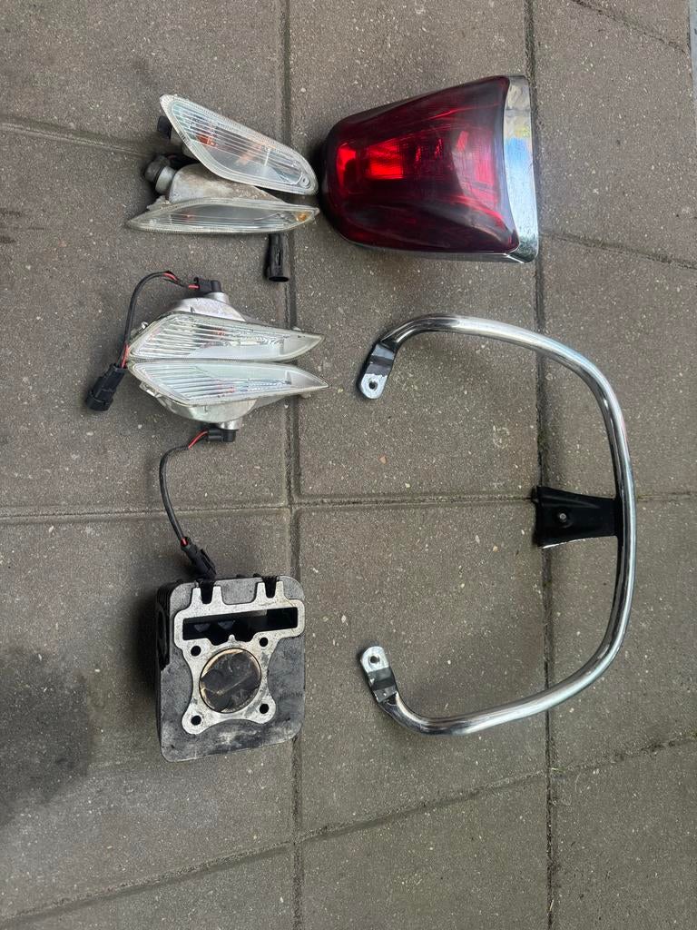 Diverse Vespa/Piaggio 4takt onderdelen, Ophalen of Verzenden, Gebruikt, Cilinder, Vespa