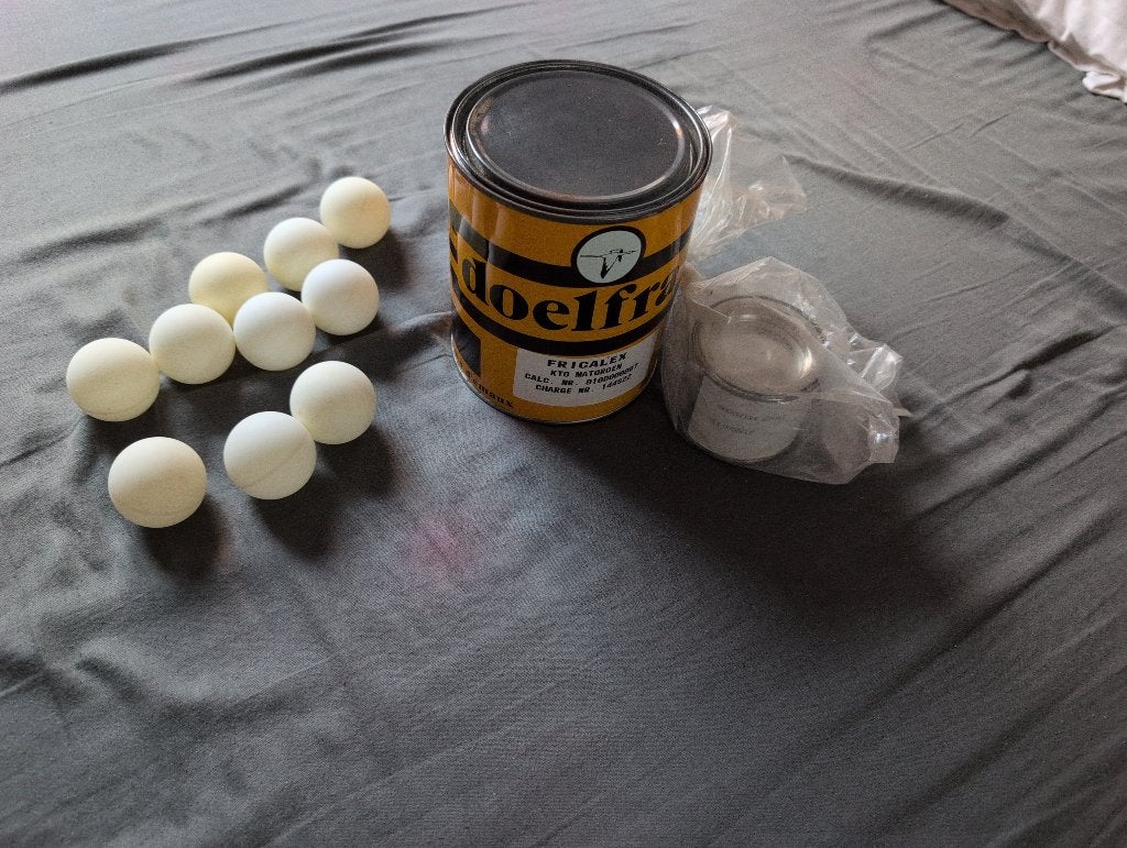 Traditionele verf voor tafeltennis tafel met lijnen-wit, Ophalen, Nieuw, Tafel Indoor, Wedstrijdformaat