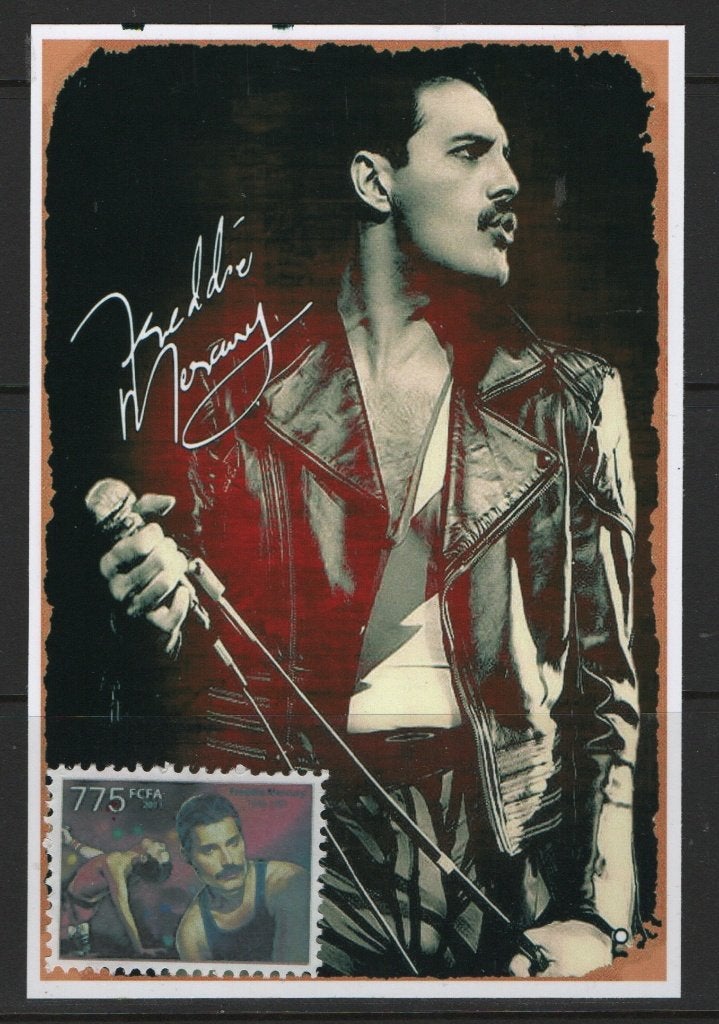 X24) postkaart Freddie Mercury USA, Verzenden, Postfris, Noord-Amerika