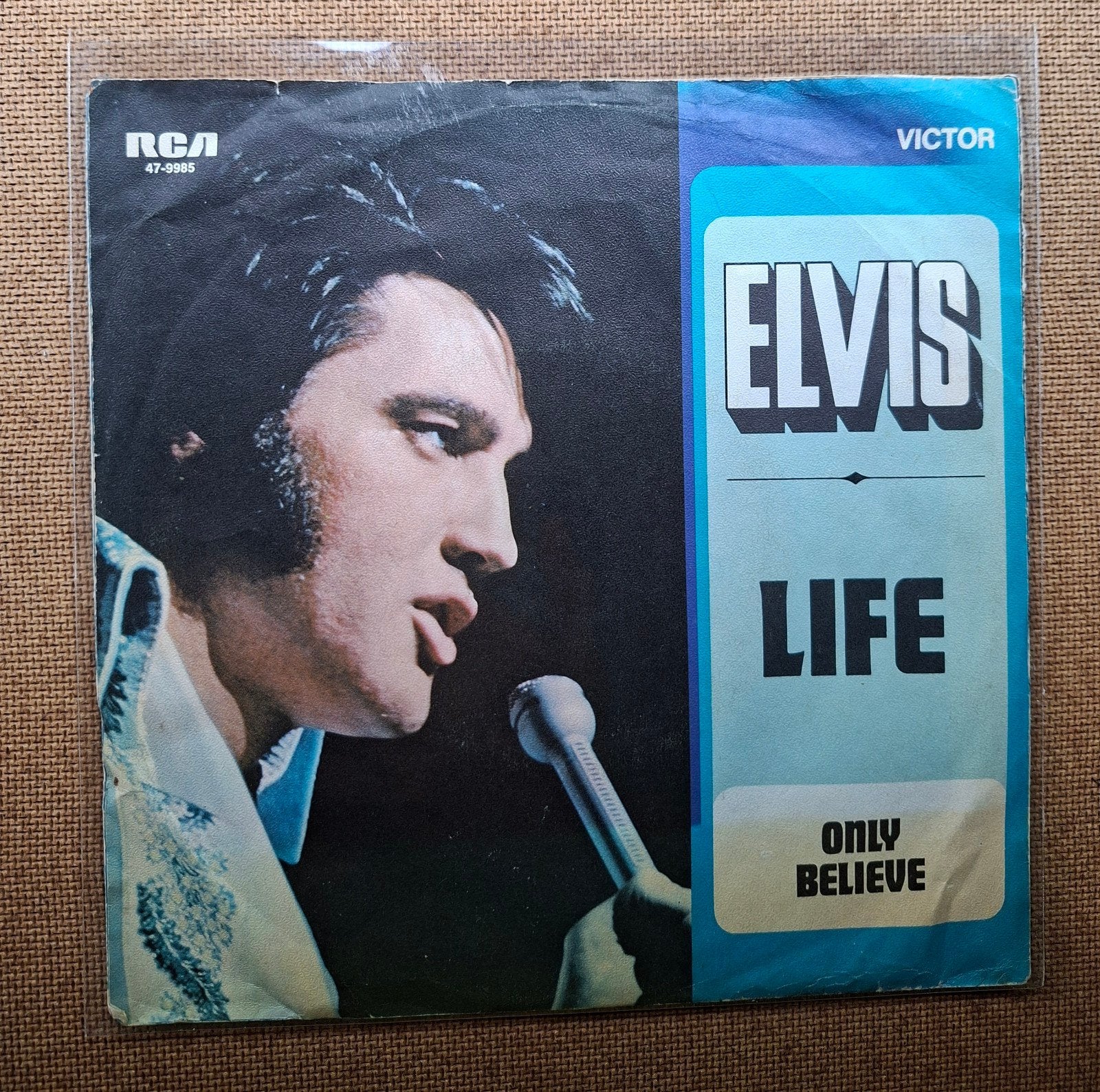 Presley, Elvis  - Life - Single is TOP, Cd's en Dvd's, Gebruikt, 7 inch, Single, Ophalen of Verzenden
