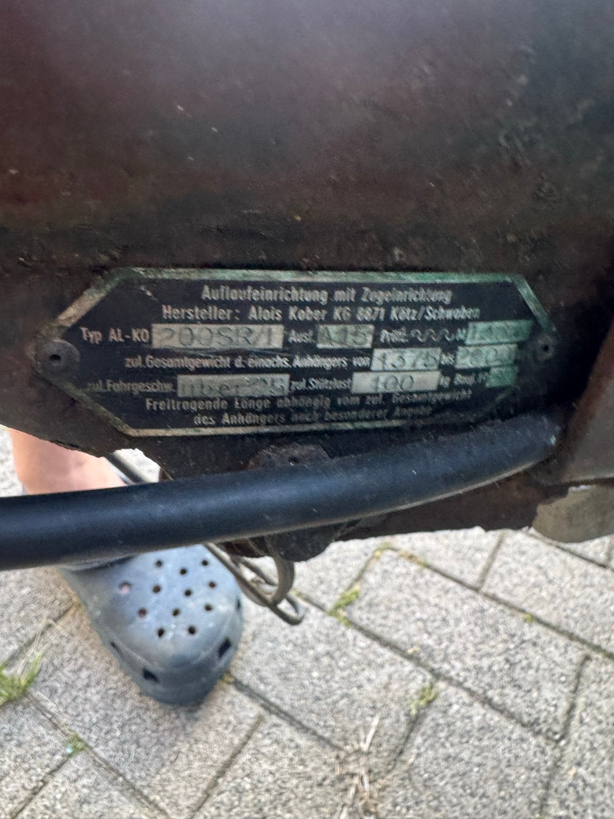 Equipe 300s tandemasser opknapper, Auto diversen, Ophalen, Gebruikt