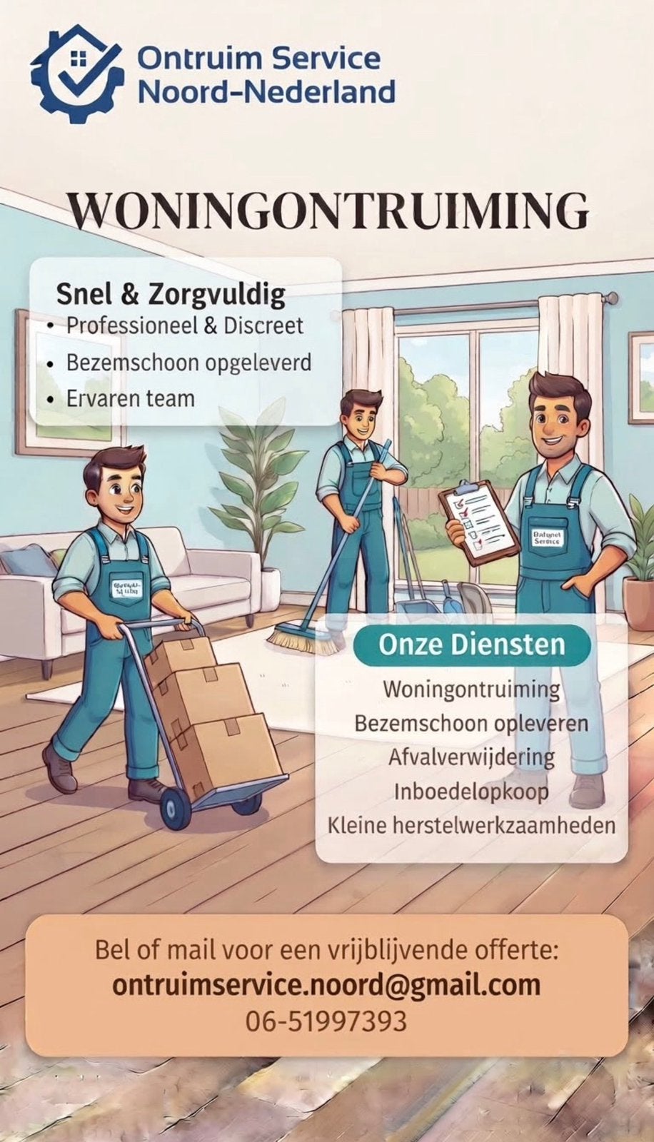 Woning of bedrijfspand ontruimen?, Bedrijfsverhuizingen