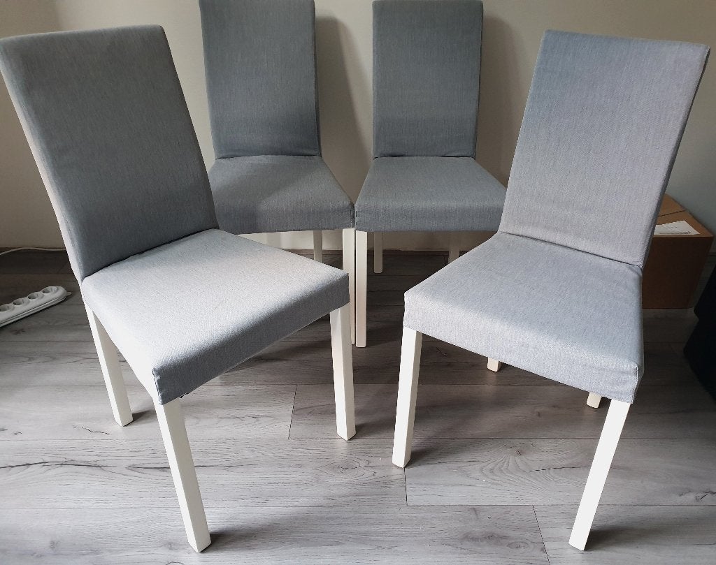 Eetkamerstoelen IKEA, Huis en Inrichting, Stoelen, Ophalen, Zo goed als nieuw, Vier, Stof