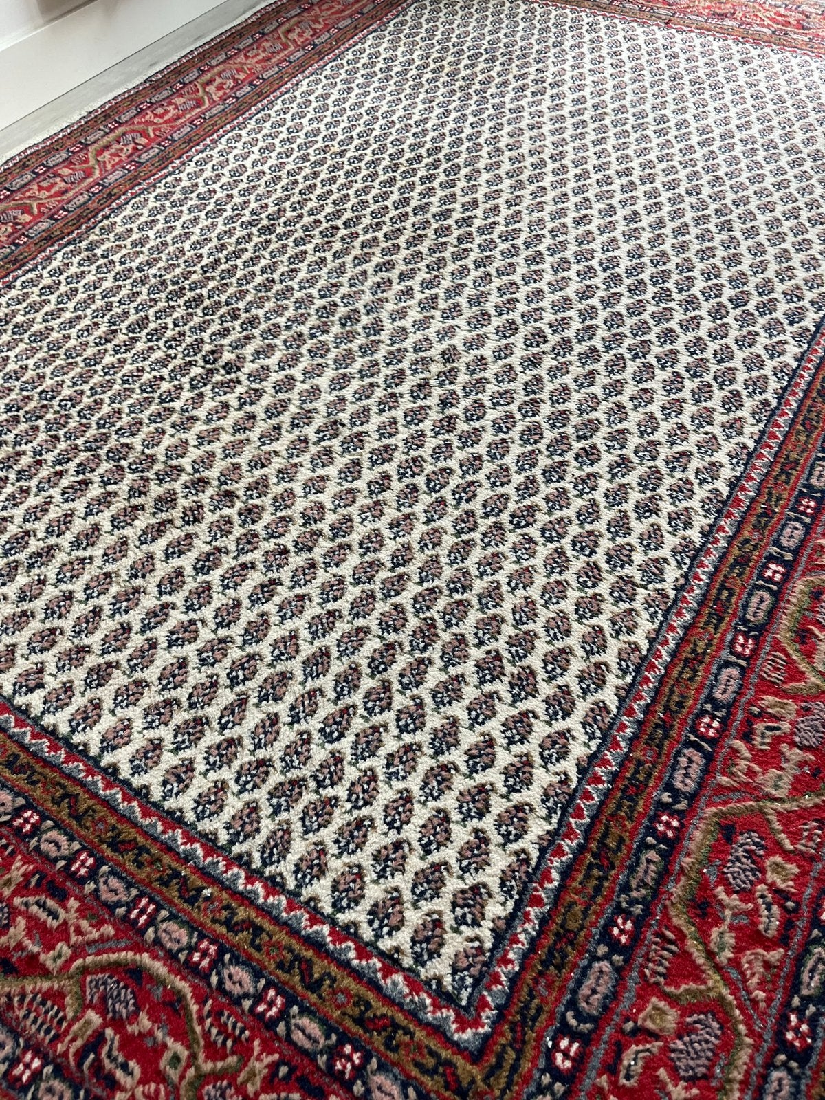 Prachtig Perzisch tapijt met traditioneel patroon, Ophalen, Gebruikt, 150 tot 200 cm, 200 cm of meer