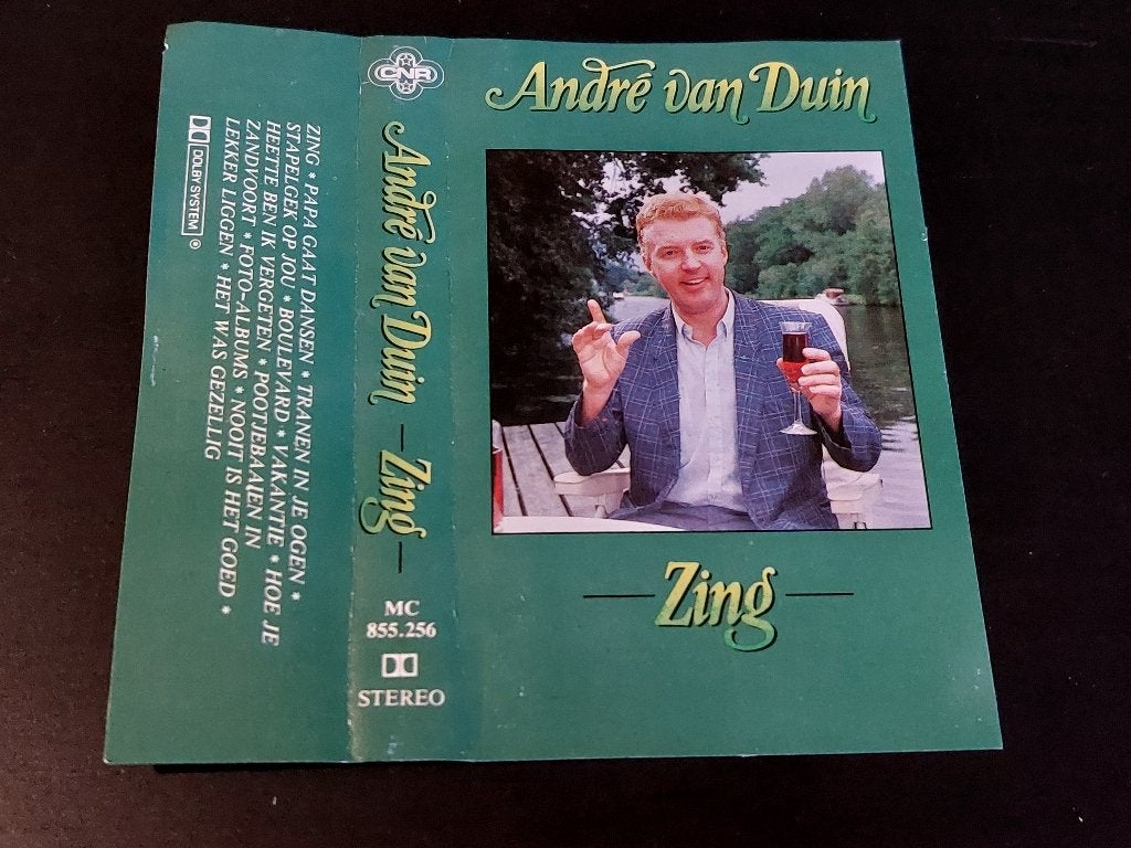 ANDRÉ VAN DUIN - ZING (MC), 1 bandje, Ophalen of Verzenden, Zo goed als nieuw, Origineel