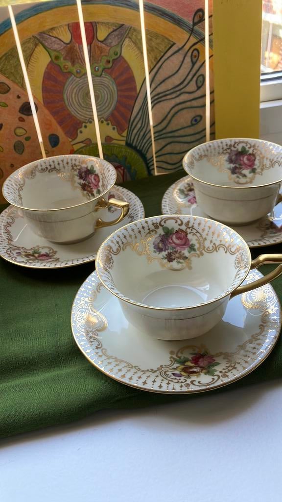 Rosenthal Ivory F.A.Schuman, 3 kop en schotels, Ophalen of Verzenden