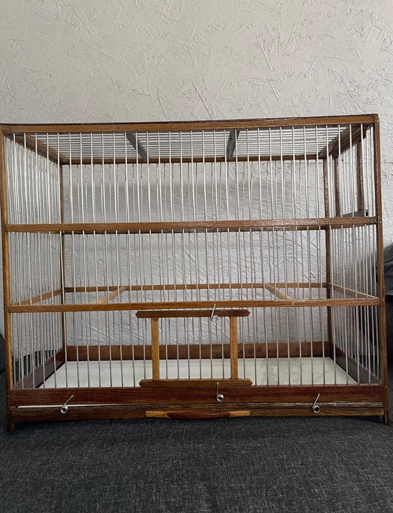 RECHTHOEKIGE SURINAAMSE VOGELKOOI TE KOOP!!, Ophalen, Nieuw, Metaal, Vogelkooi