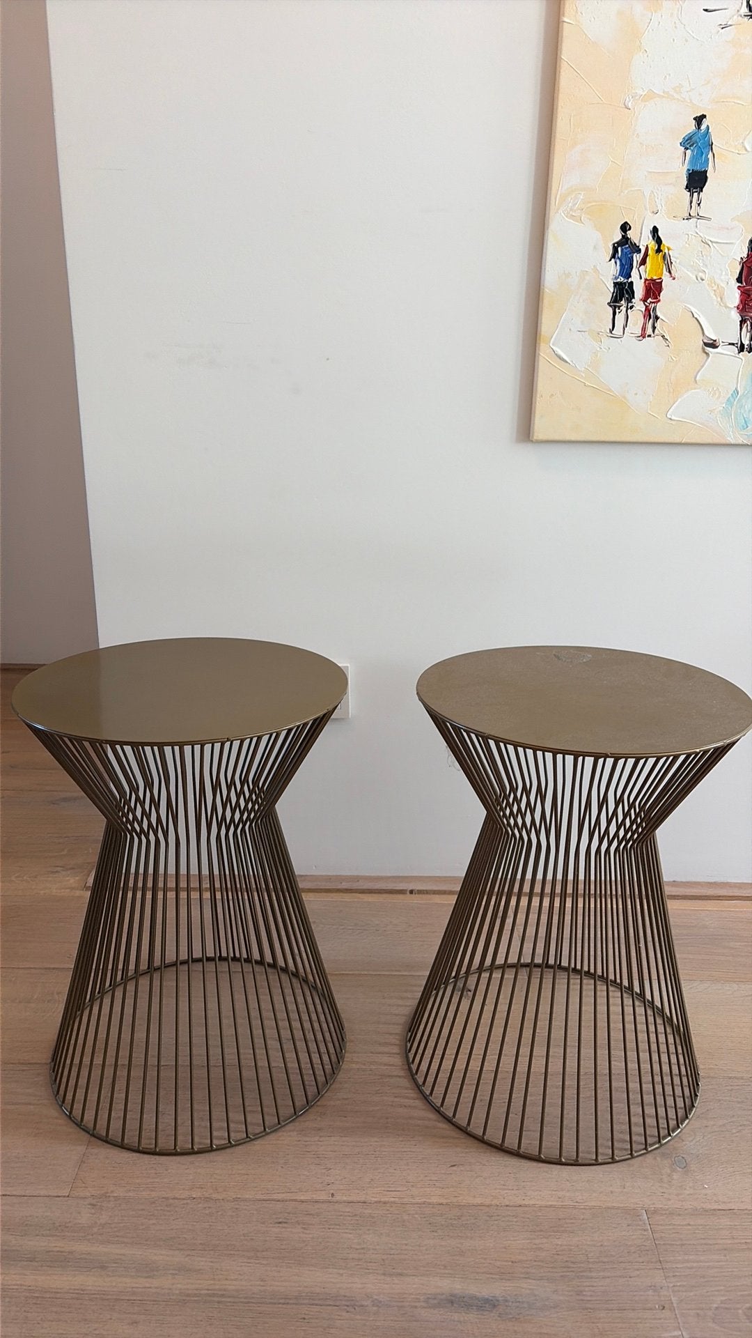 Bijzettafels WOOOD ‘suus’, Ophalen, Rond, Minder dan 55 cm, 45 tot 60 cm
