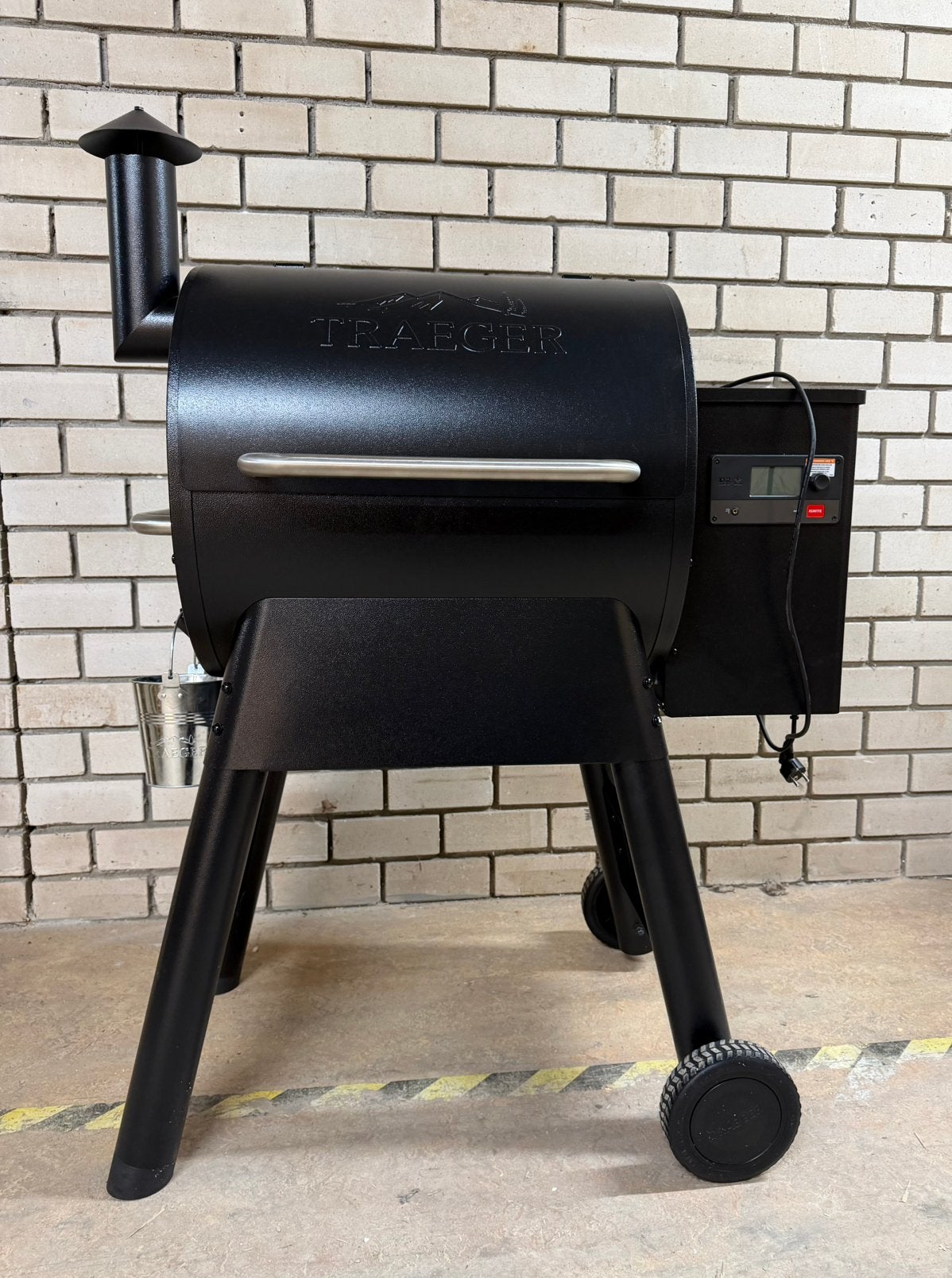 Traeger pelletgrill PRO 575 met hoes, Tuin en Terras, Houtskoolbarbecues, Ophalen, Zo goed als nieuw