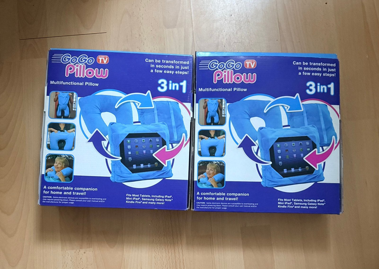 Twee stuks: 3 in 1 slaap kussen voor in de suto of thuis, Ophalen of Verzenden, Nieuw