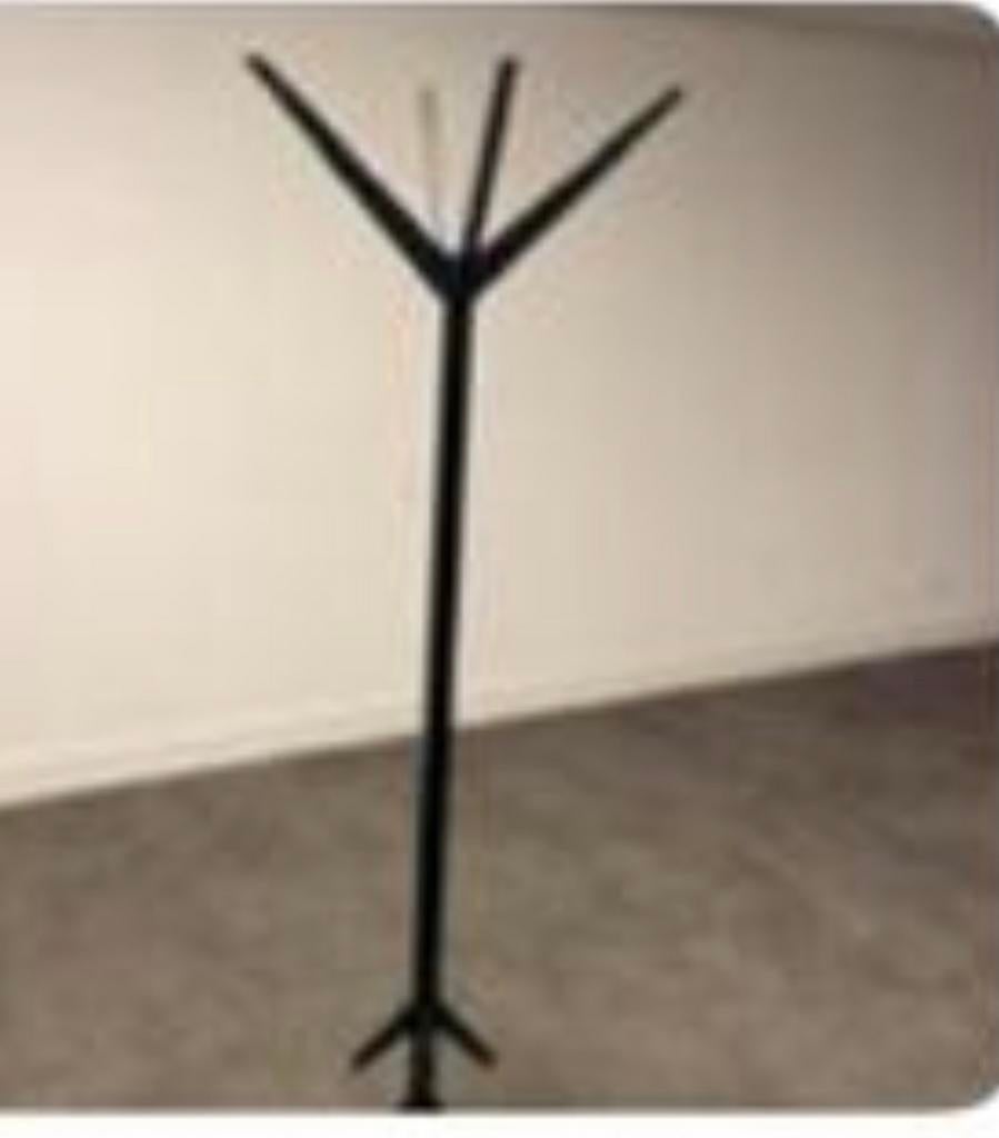 Zwart houten kapstok, Ophalen, Gebruikt, Staande kapstok, 150 tot 200 cm