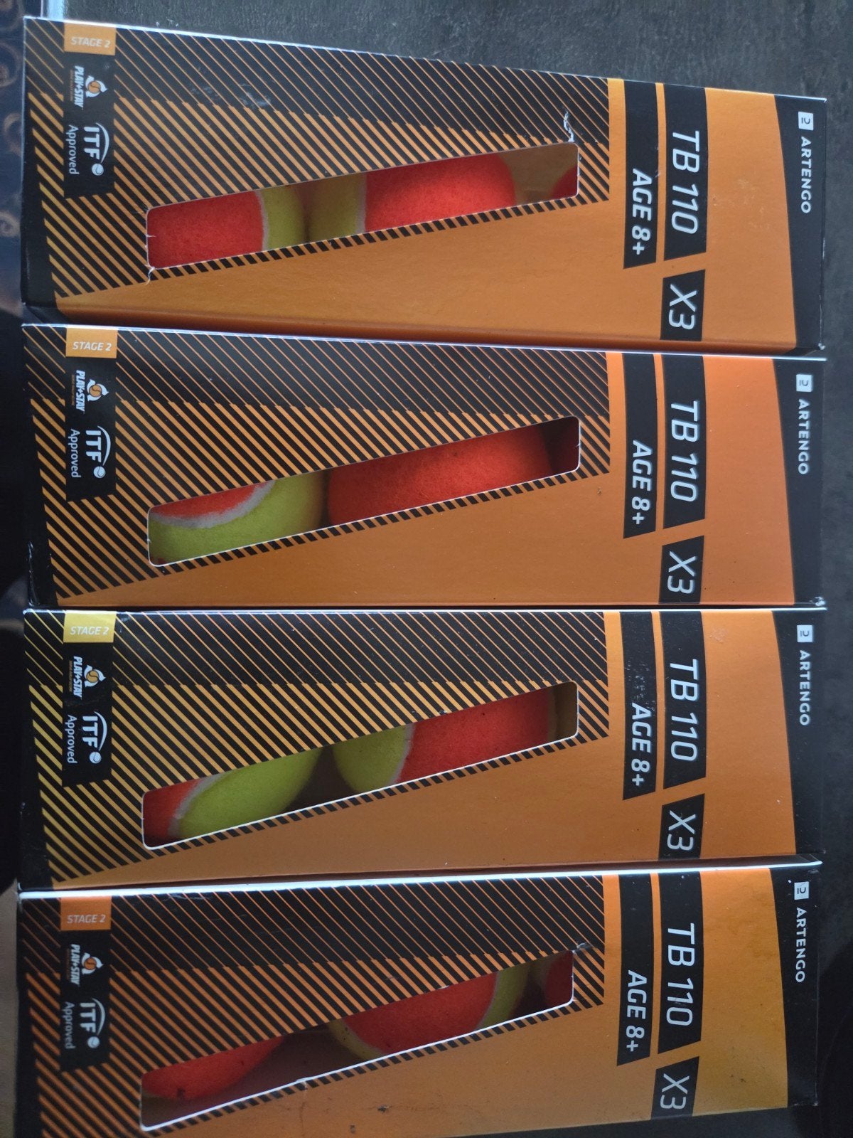 4 setjes tennisballen, Overige merken, Ballen, L00, Nieuw