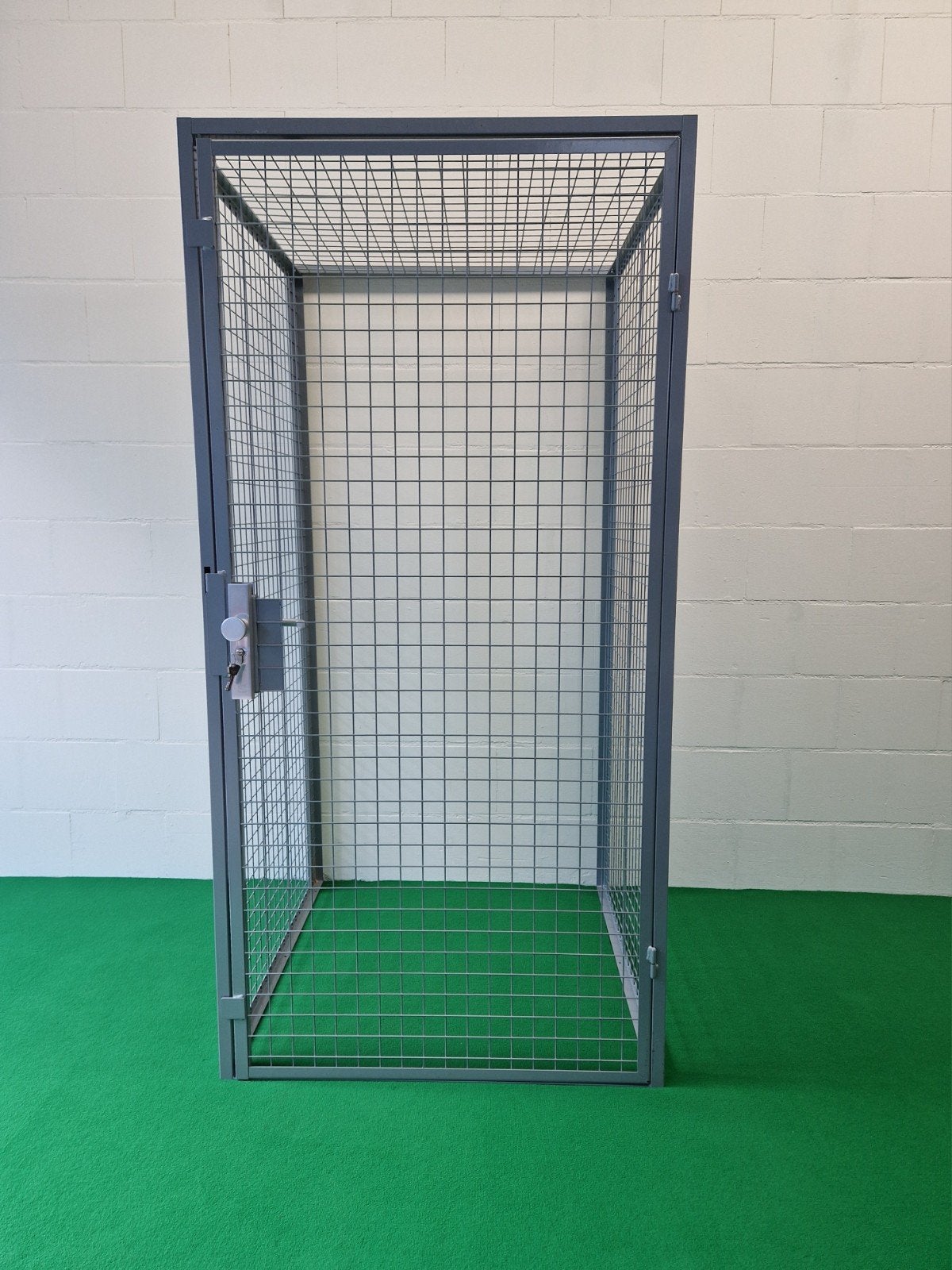 2st Gaaskooi 102x105x205cm cilinderslot met 4 sleutels, Ophalen, Zo goed als nieuw, Metaal, Overige typen