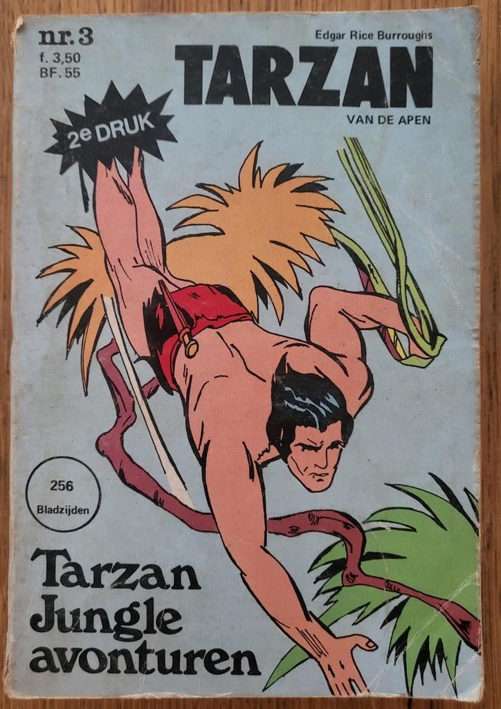 Vintage Tarzan van de Apen pocket, Boeken, Gelezen, Eén stripboek, Ophalen of Verzenden, Edgar Rice Burroughs