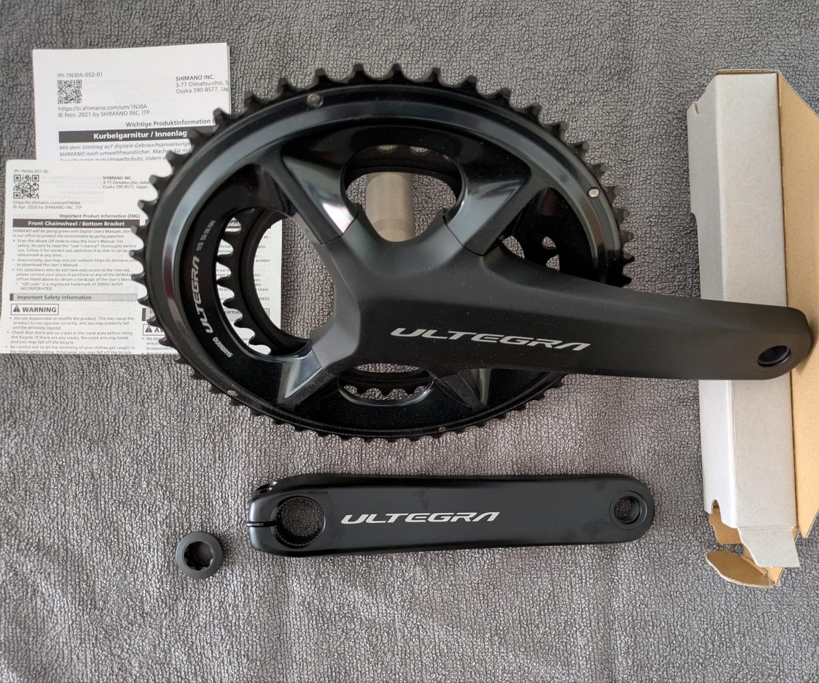 Crankstel Shimano Ultegra 11 Speed, Ophalen of Verzenden, Nieuw, Crankstel of Pedalen, Shimano Ultegra