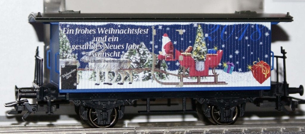 Märklin 48765 Christmas Edition 2018 Nog 130 dagen tot Kerst, Wisselstroom, Ophalen of Verzenden, Märklin, Nieuw