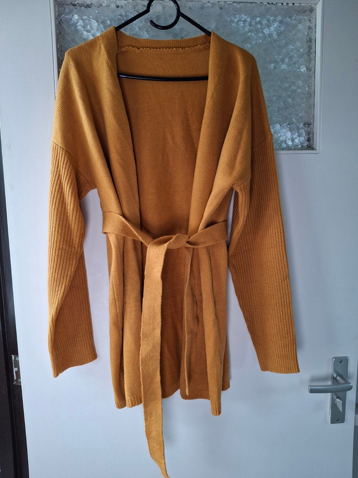 Nieuw lekker zacht open vest cardigan okelgeel dames Shein L, Geel, Maat 42/44 (L), Nieuw, Ophalen of Verzenden