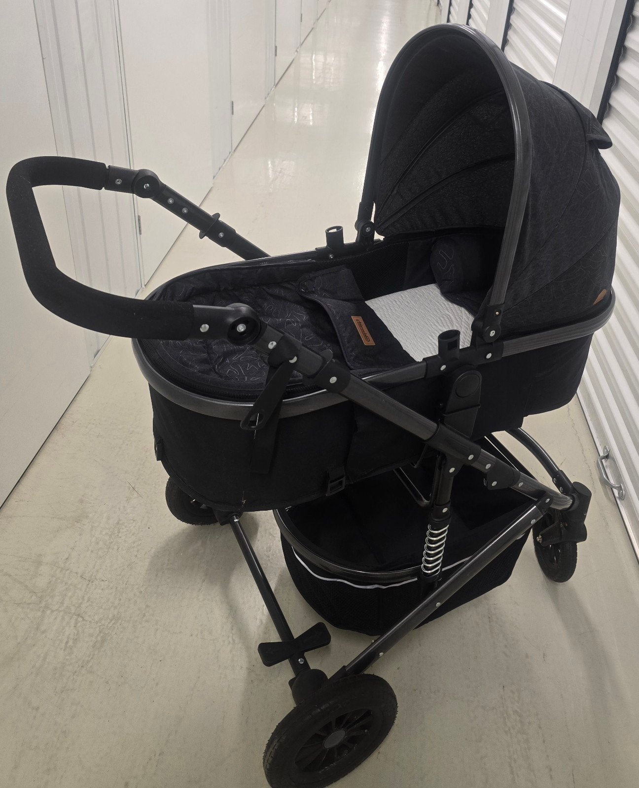 Chipolino Estelle Asphalt 3-in-1 Kinderwagen, Gebruikt, Met autostoeltje, Combiwagen, Ophalen