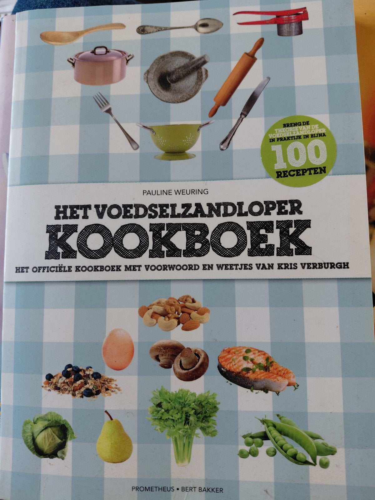 Het Voedselzandloper Kookboek - Pauline Weuring, Boeken, Gezond koken, Voorgerechten en Soepen, Zo goed als nieuw, Pauline Weuring