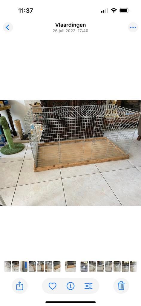 Kennel voor kittens en pups, Dieren en Toebehoren, Ophalen, Zo goed als nieuw