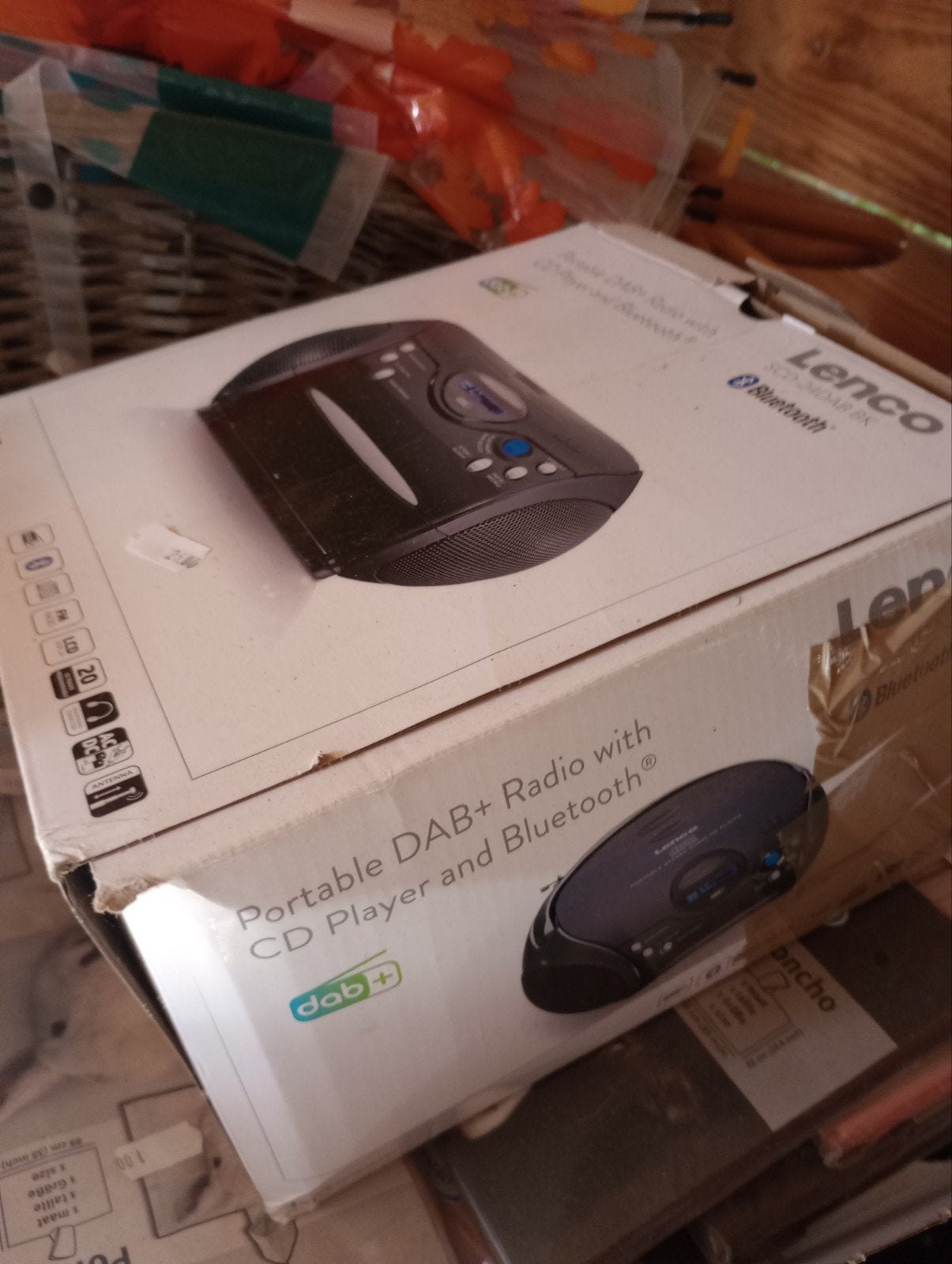 Lenco Portable DAB+ Radio CD Speler - Nieuw in Doos, Ophalen of Verzenden, Nieuw, Radio, Met cd-speler