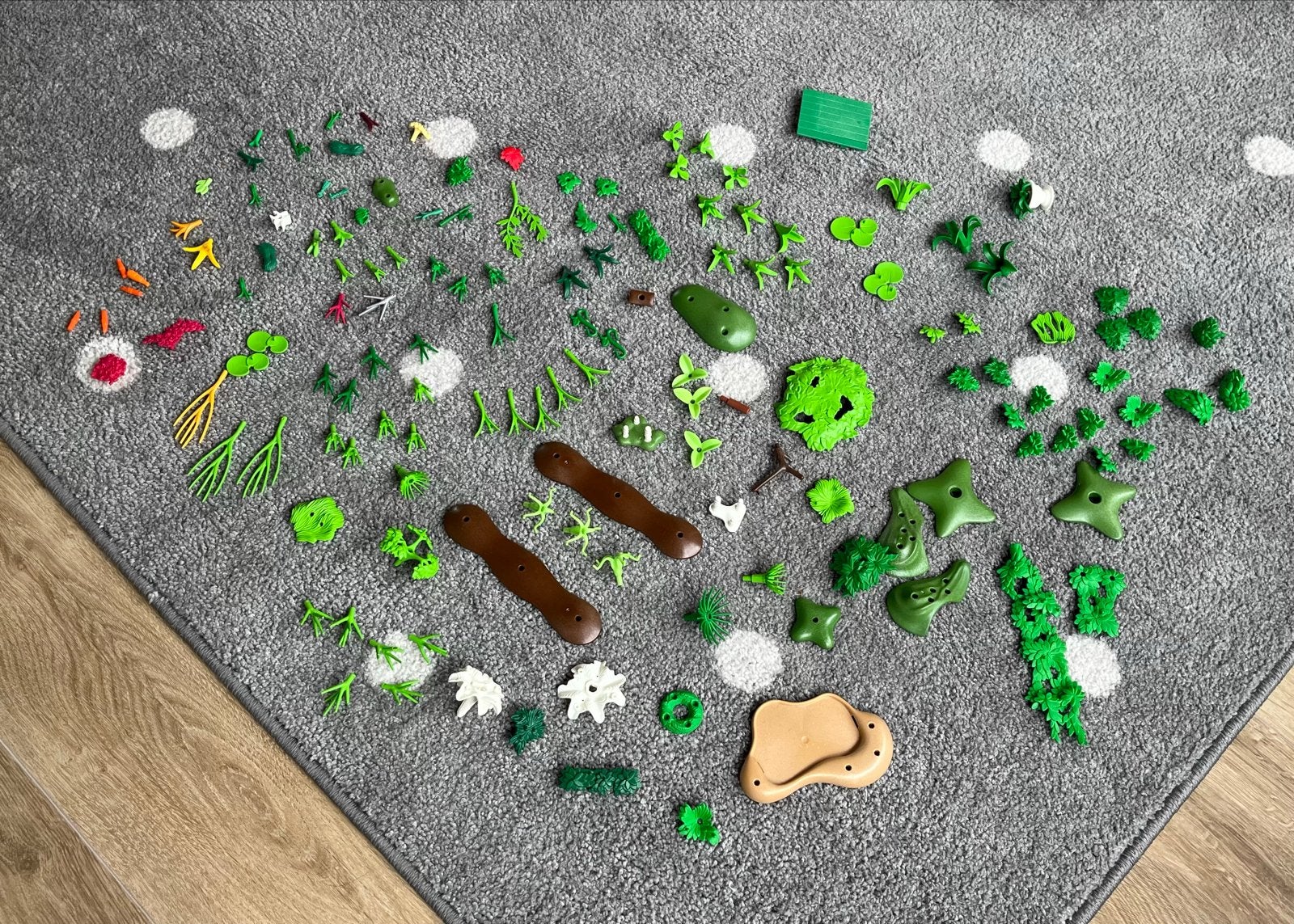 Diverse Playmobil onderdelen: planten en natuur elementen, Ophalen of Verzenden, Zo goed als nieuw, Losse onderdelen, Overige typen