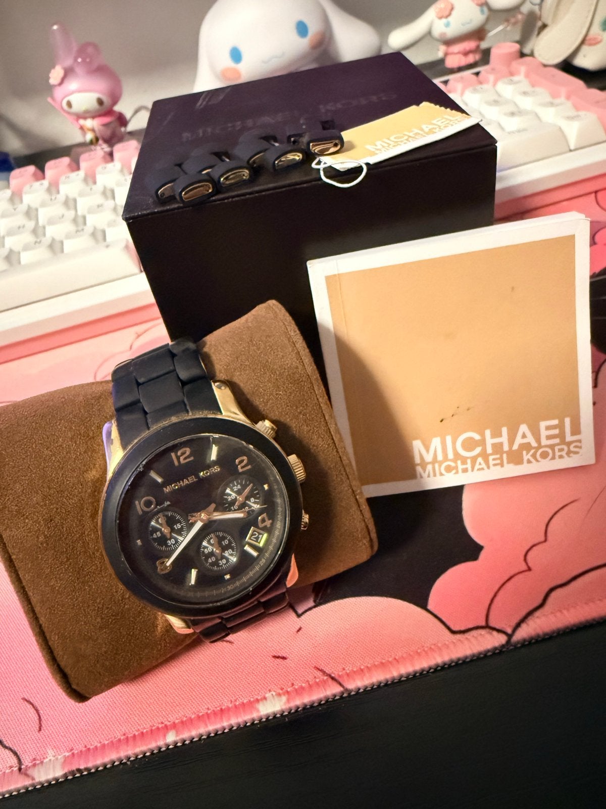 Michael Kors horloge, Overige merken, Gebruikt, Polshorloge, Ophalen of Verzenden