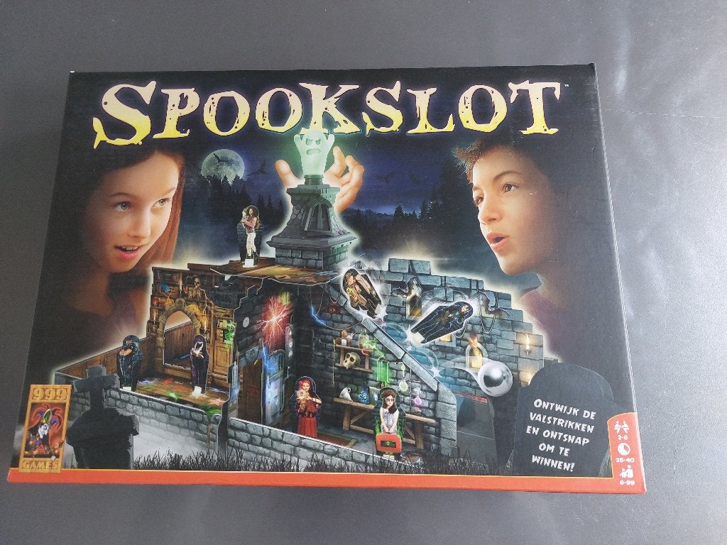 Spel spookslot, Ophalen of Verzenden, Zo goed als nieuw