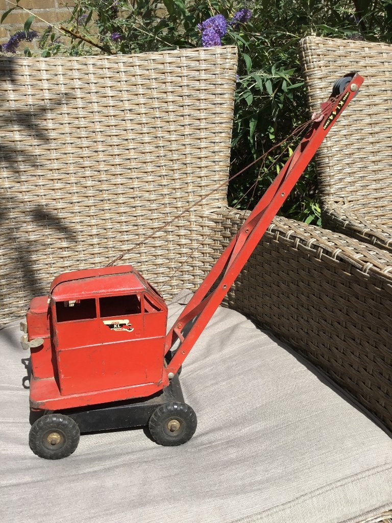 Triang Jones KL 44 Crane - Vintage = Hijskraan Staal, Ophalen of Verzenden