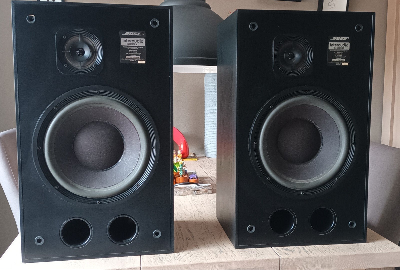 Bose Interaudio 4000 XL Boekenplank Luidsprekers, Ophalen, Gebruikt, 60 tot 120 watt, Bose