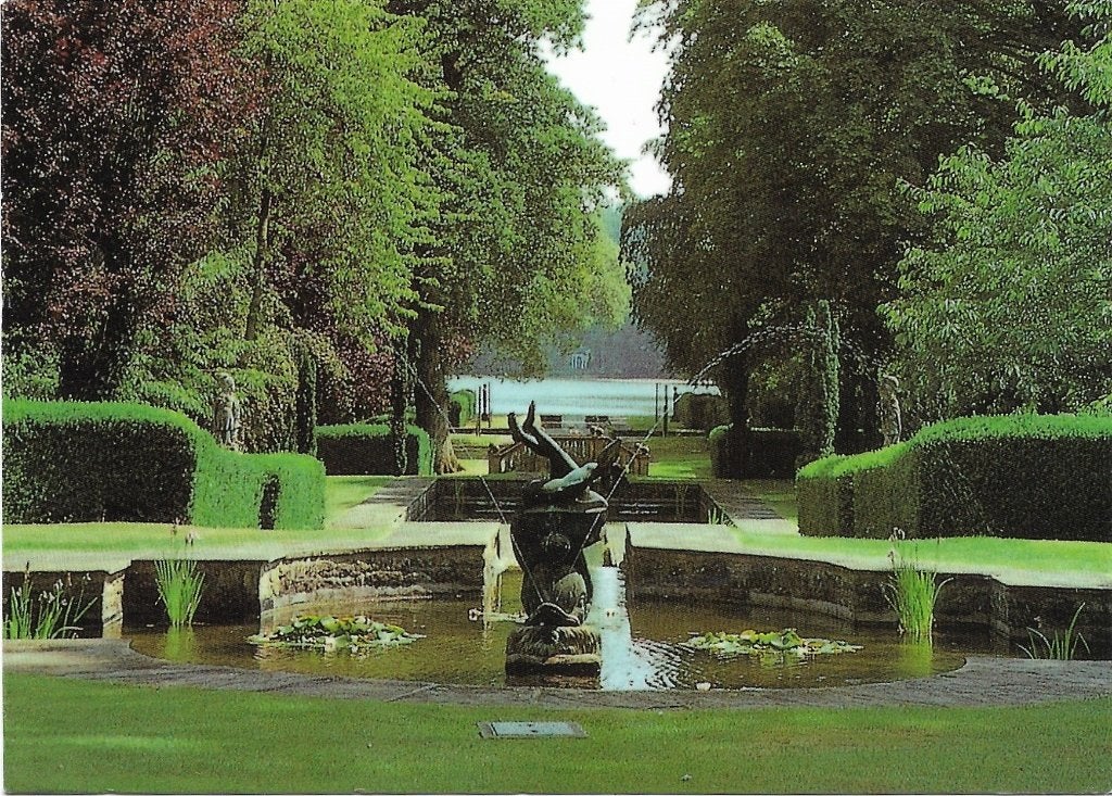 Ansichtkaart  	Buscot Park (Eng)	Watergardens	(Harold Peto), Verzenden, 1980 tot heden, Gelopen, Engeland