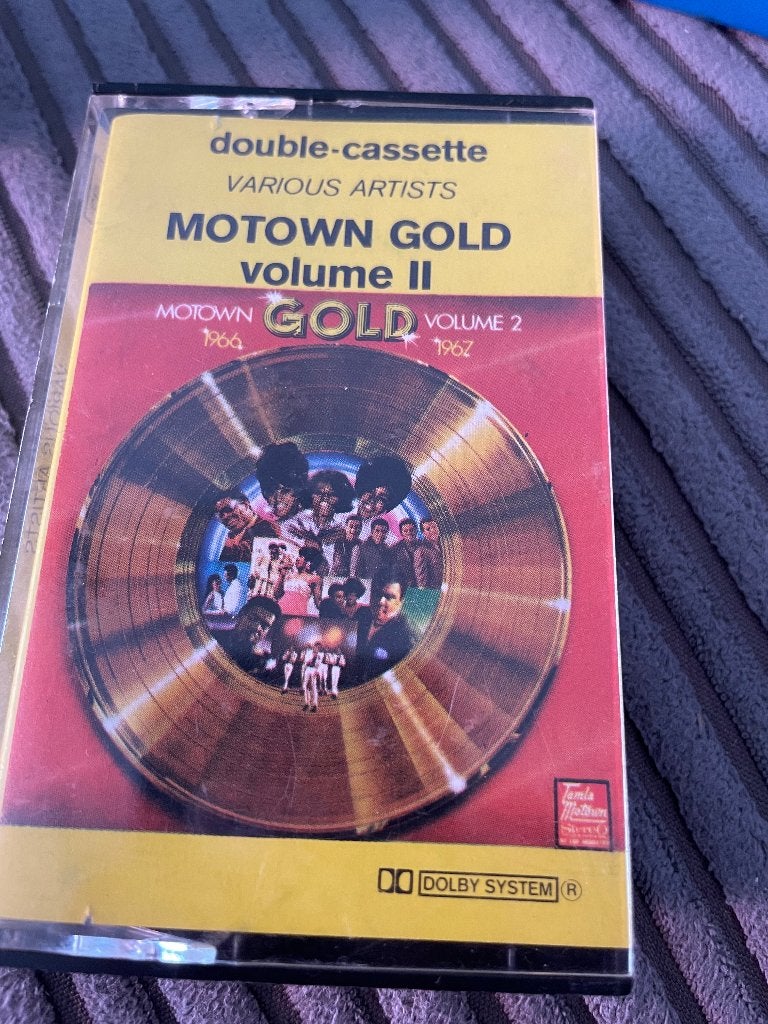 cassette motown gold volume 2 1966 1967, Cd's en Dvd's, Ophalen of Verzenden, Zo goed als nieuw, R&B en Soul, 1 bandje