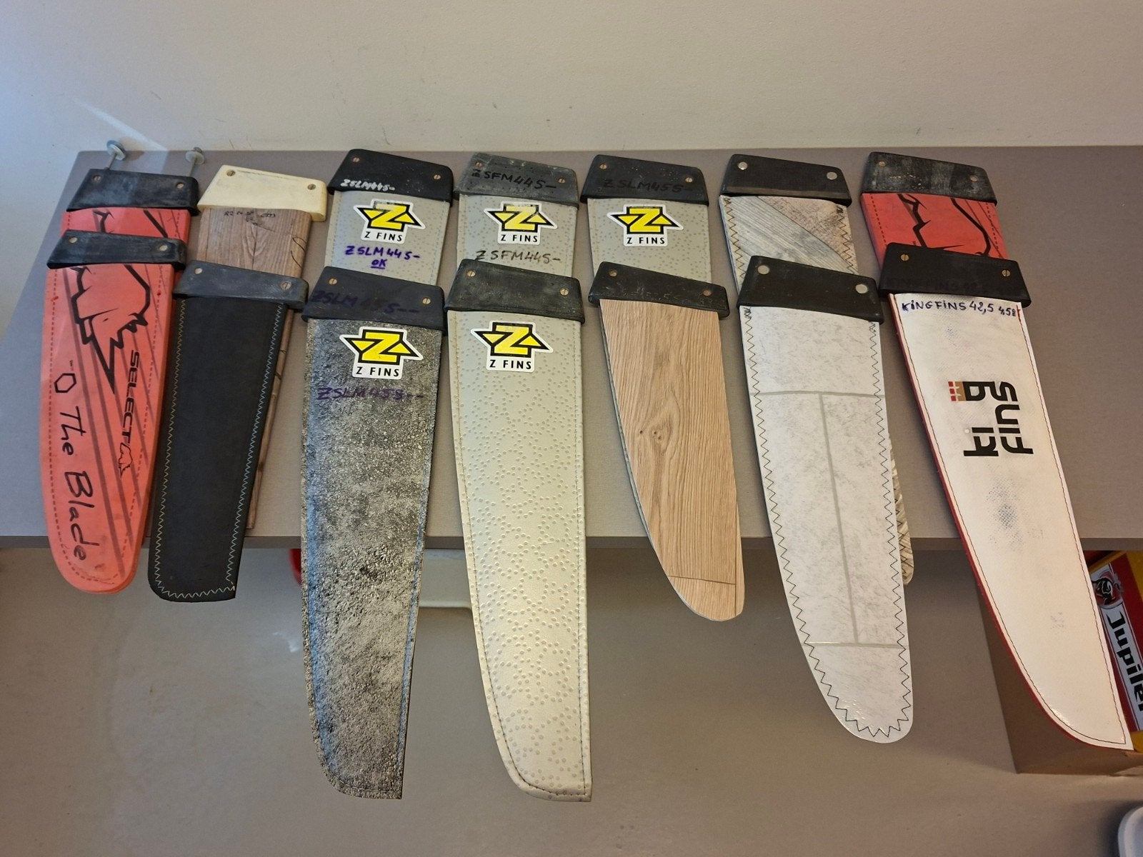 Windsurf vinnen, Watersport en Boten, Windsurfen, Ophalen of Verzenden, Zo goed als nieuw, Overige typen