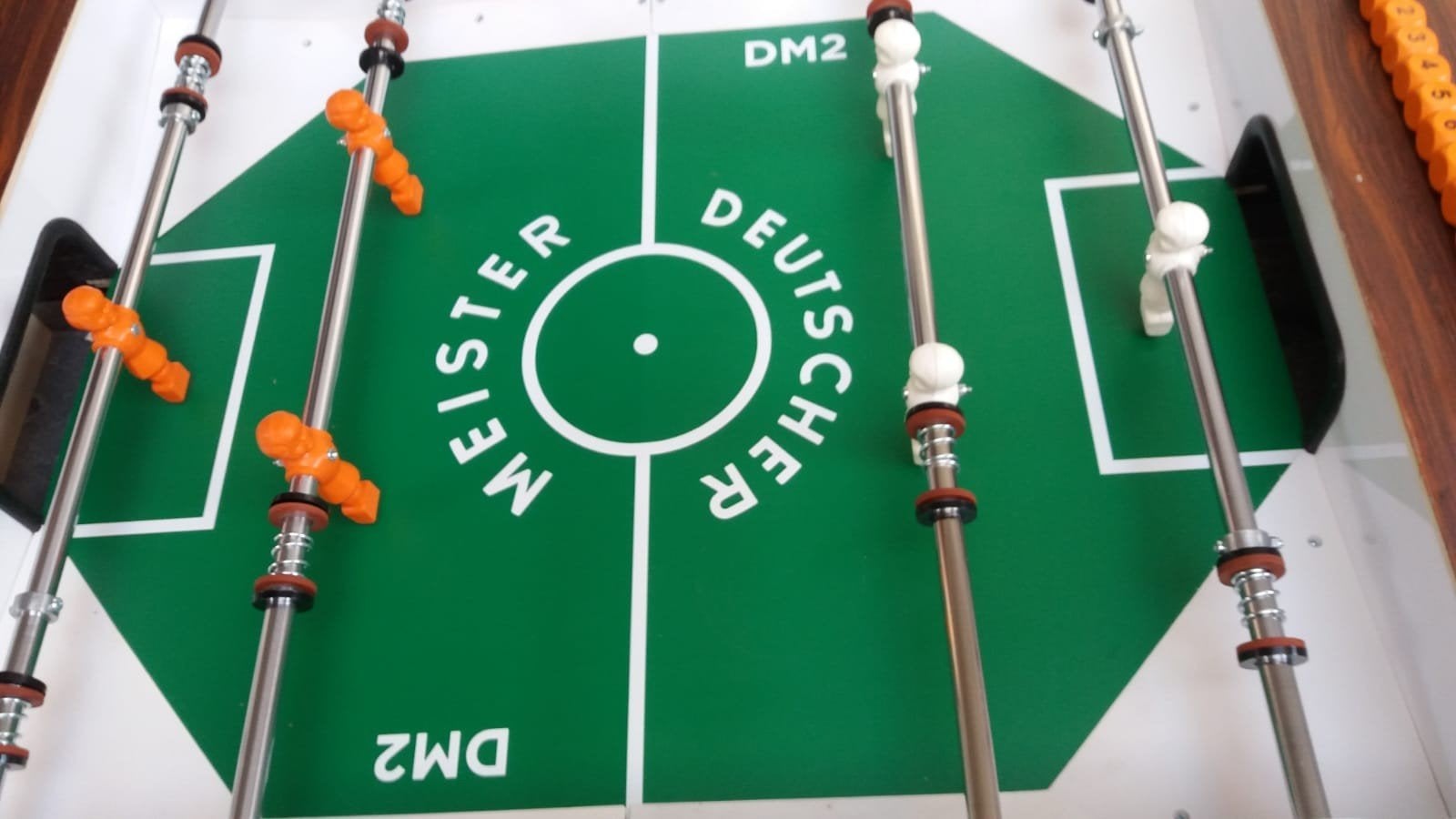 Tafelvoetbal Deutscher meister DM2 voetbaltafel, Seizoenskaart, Eén persoon