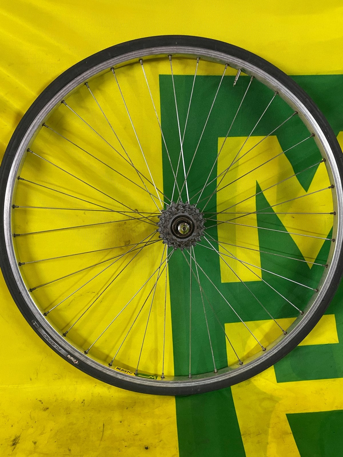 Shimano 5 speed Mavic MA2 achterwiel racefiets, Wiel, Gebruikt, Ophalen of Verzenden, Aluminium