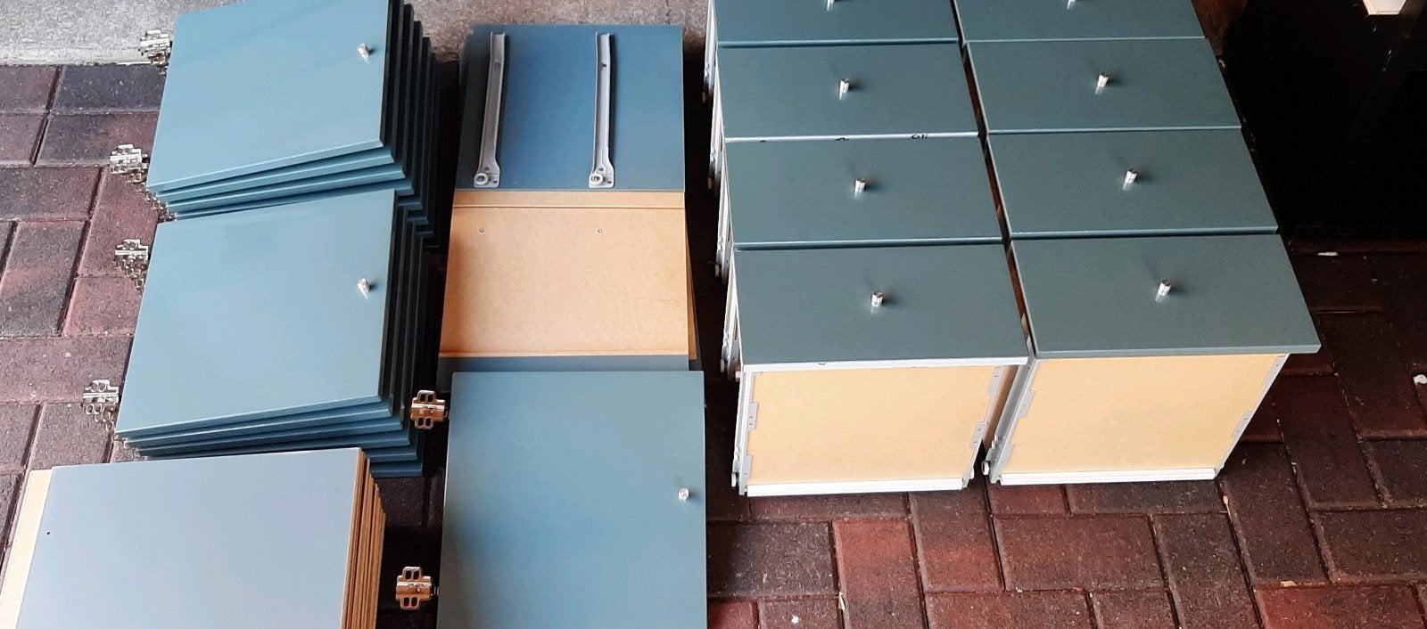 14 deurtjes,  3 ladekasten voor ikea kallax Vakkenkast, Ophalen, Zo goed als nieuw