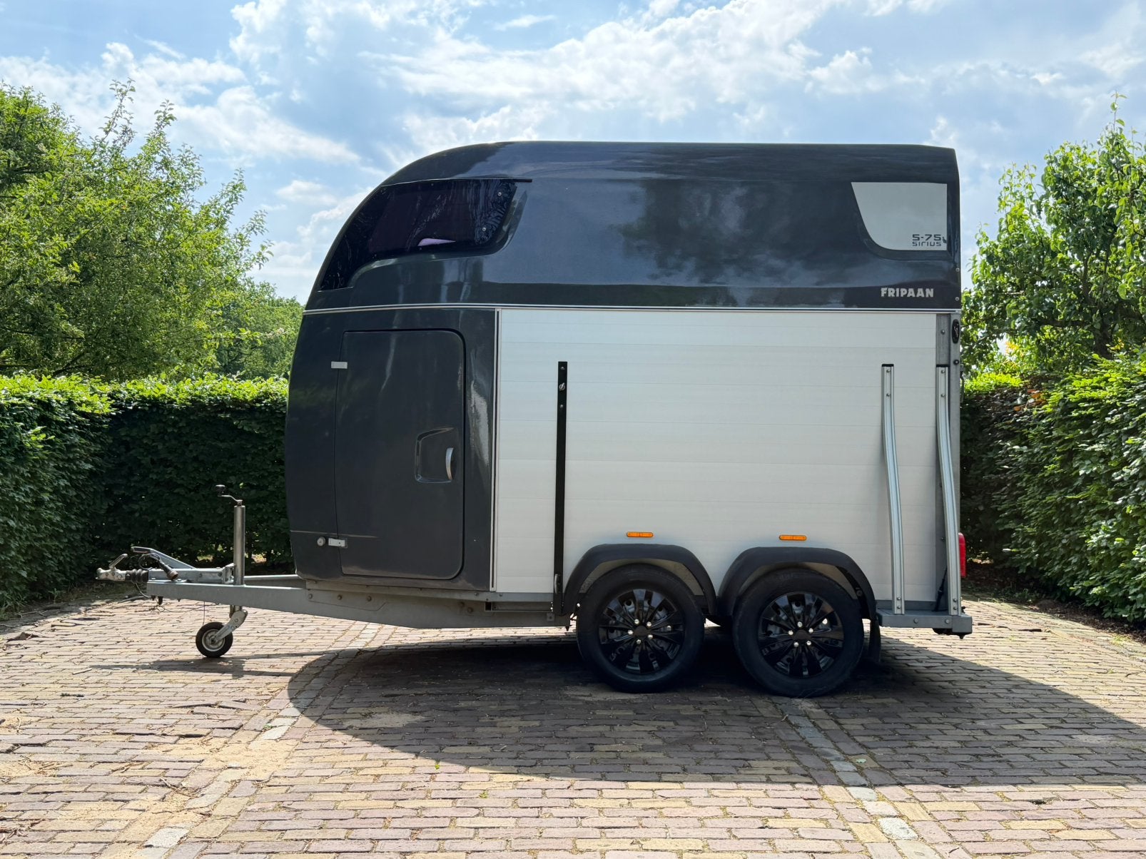 Zeer ruime Sirius S75 vol aluminium met Zadelkamer, Ophalen, Aluminium, Sirius, Zo goed als nieuw