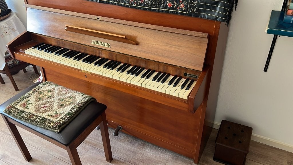 piano te koop (Lichtenvoorde centrum), Ophalen, Gebruikt, Bruin, Piano