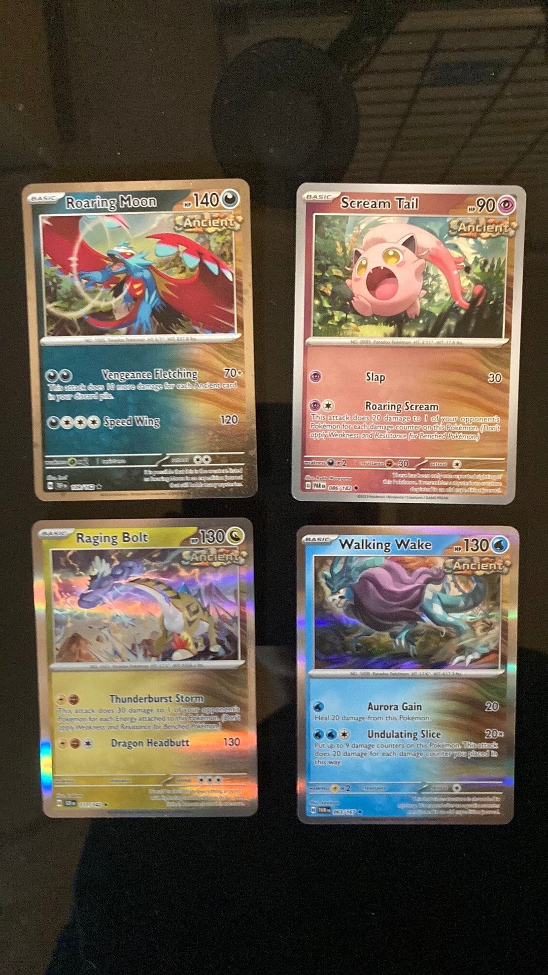 Ancient Pokemon kaarten, Ophalen of Verzenden, Zo goed als nieuw